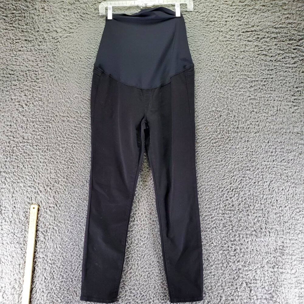 J.Crew Jeans Womens 27 Black High-Waist Maternity Skinny
